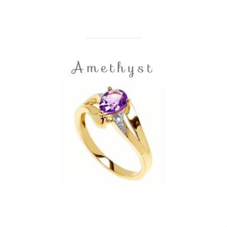 NEW February Amethyst Harley-Davidson Silver Crossroads Birthstone Ring NEW February Amethyst Harley-Davidson Silver Crossroads Birthstone Ring